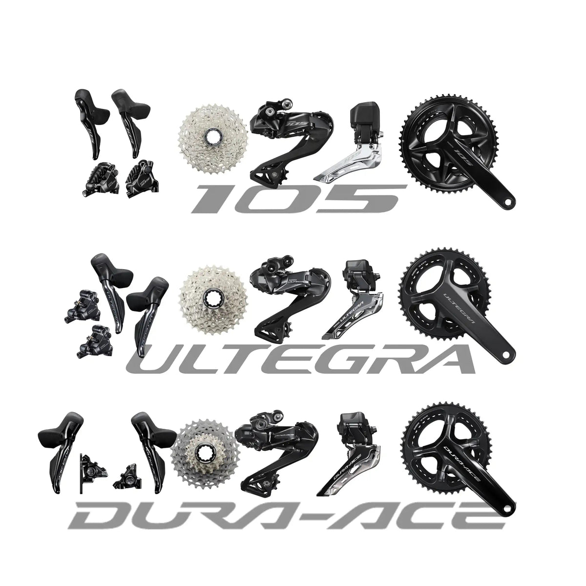 Shimano Mix-Match Groupset Builder - Pedal Passion