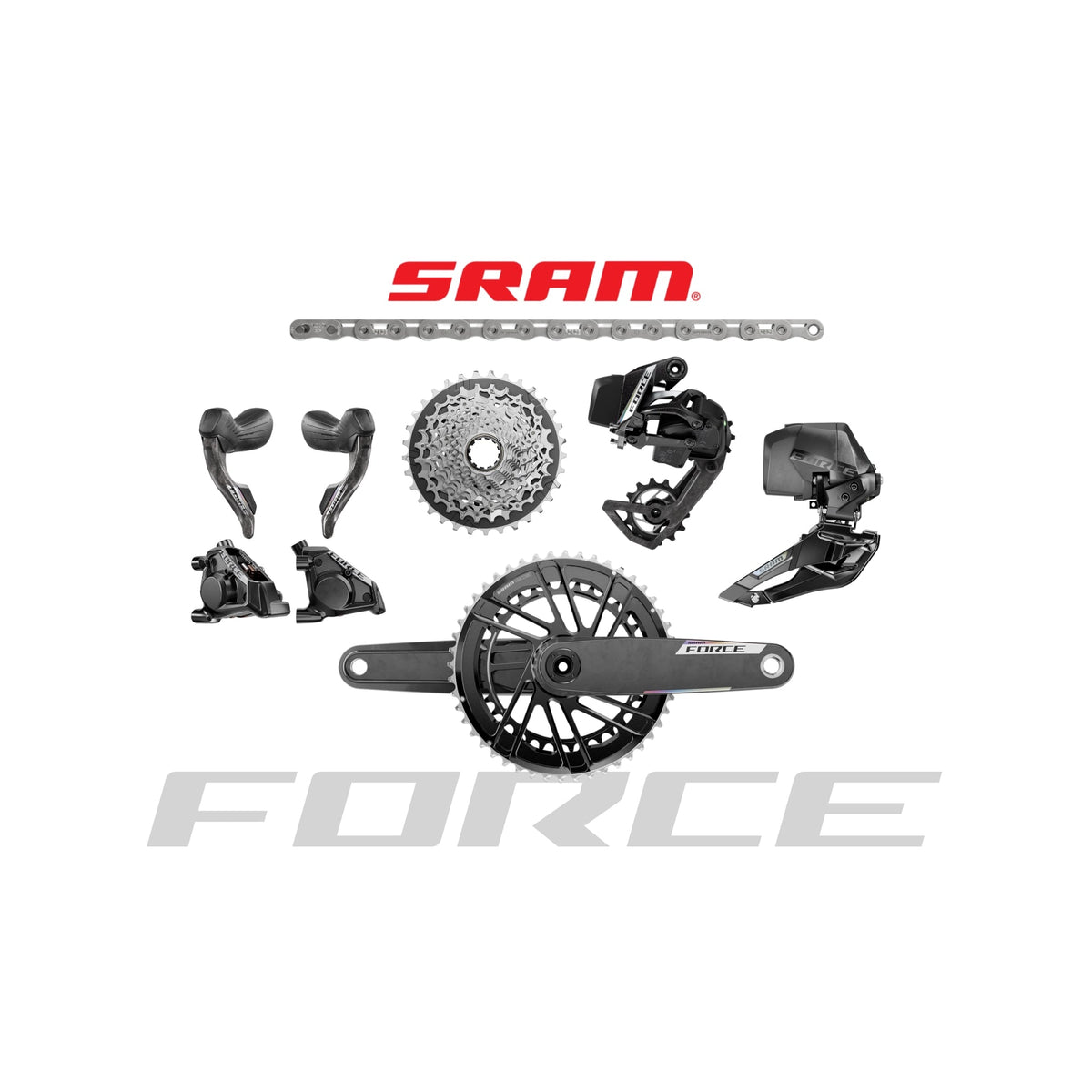 SRAM AXS E1 Mix & Match Groupset Configurator (1x or 2x) - Pedal Passion