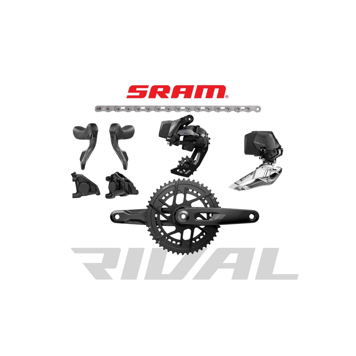 SRAM AXS E1 Mix & Match Groupset Configurator (1x or 2x) - Pedal Passion