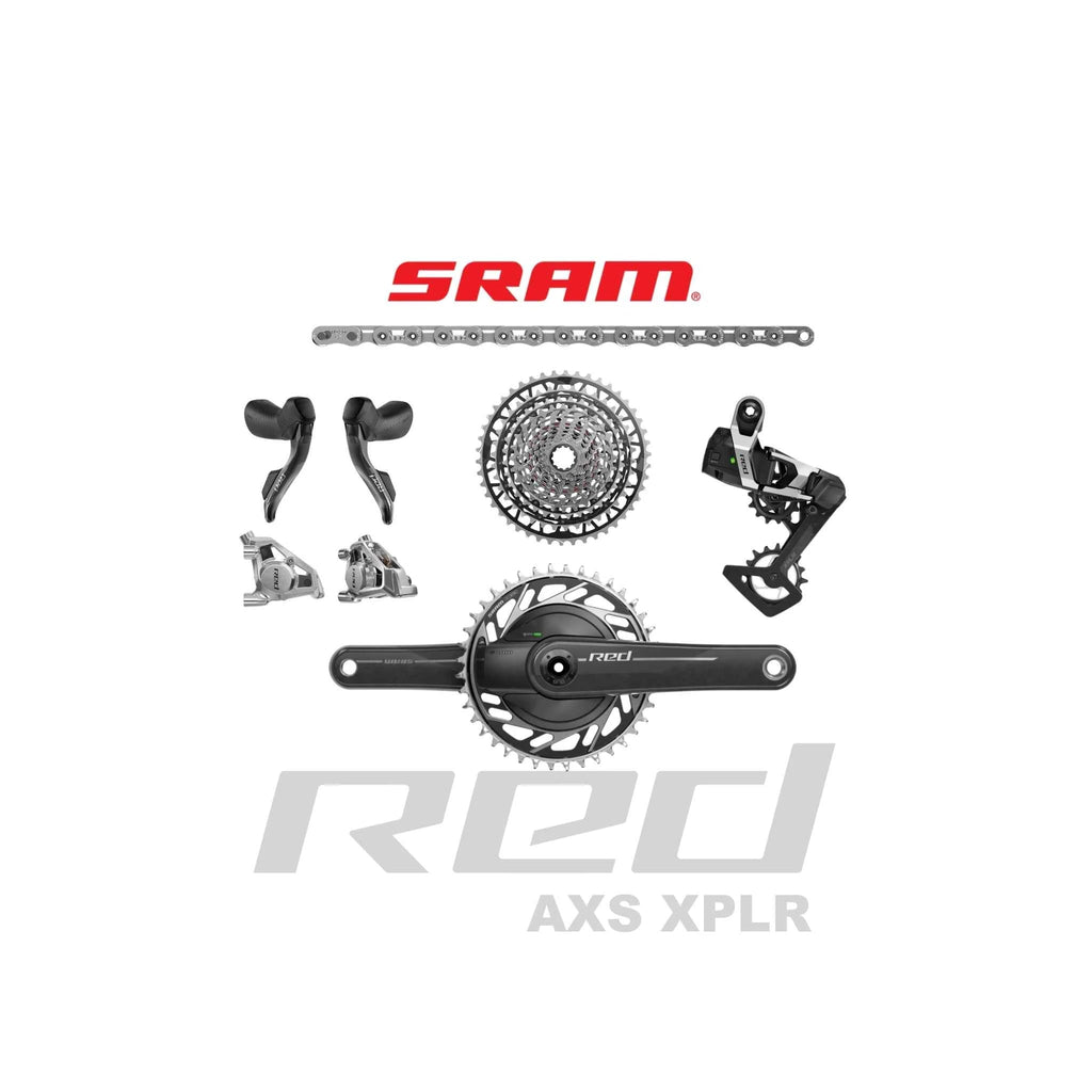 SRAM AXS XPLR E1 Mix & Match 1x13 Gravel Groupset Configurator - Pedal Passion