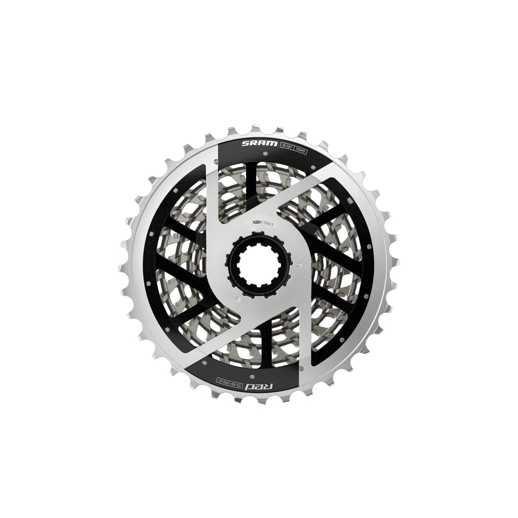 SRAM RED XG-1290 E1 Silver 12-Speed Cassette - Pedal Passion