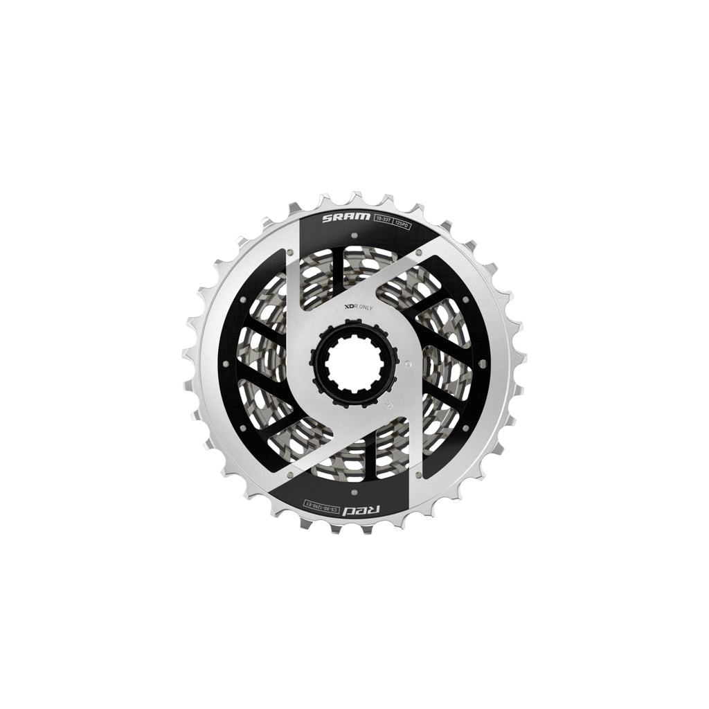 SRAM RED XG-1290 E1 Silver 12-Speed Cassette - Pedal Passion