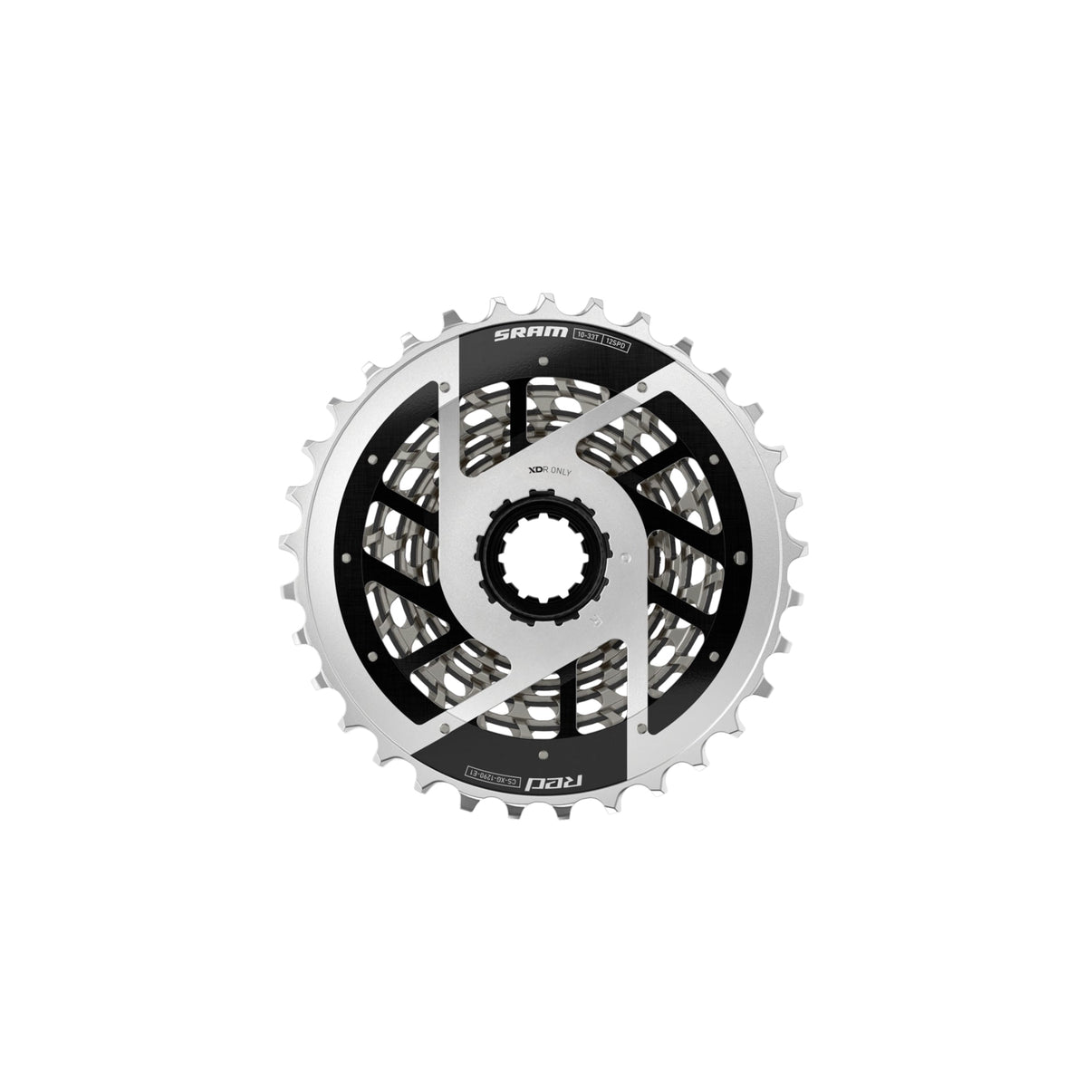 SRAM RED XG-1290 E1 Silver 12-Speed Cassette - Pedal Passion