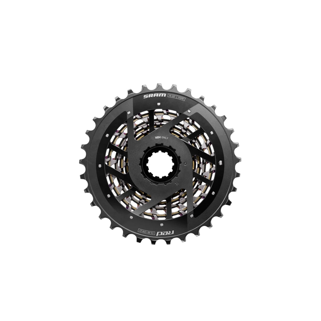 SRAM RED XG‑1290 E1 Rainbow Cassette – 12 Speed - Pedal Passion