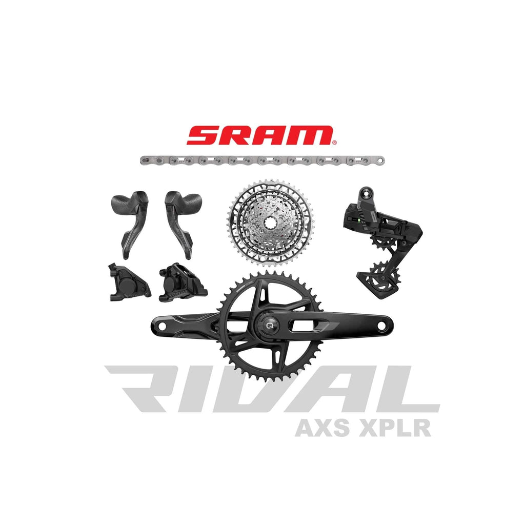 SRAM Rival XPLR AXS E1 13-Speed 1x Gravel Groupset Builder - Pedal Passion