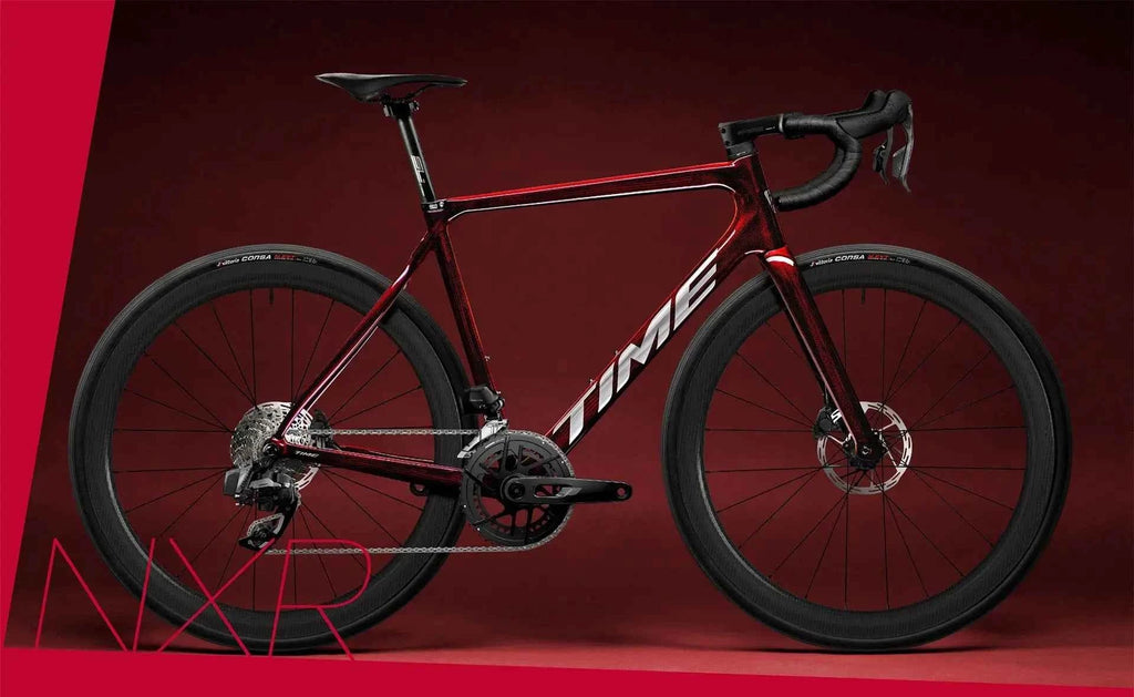 TIME NXR Road Frameset (Ruby) - Pedal Passion