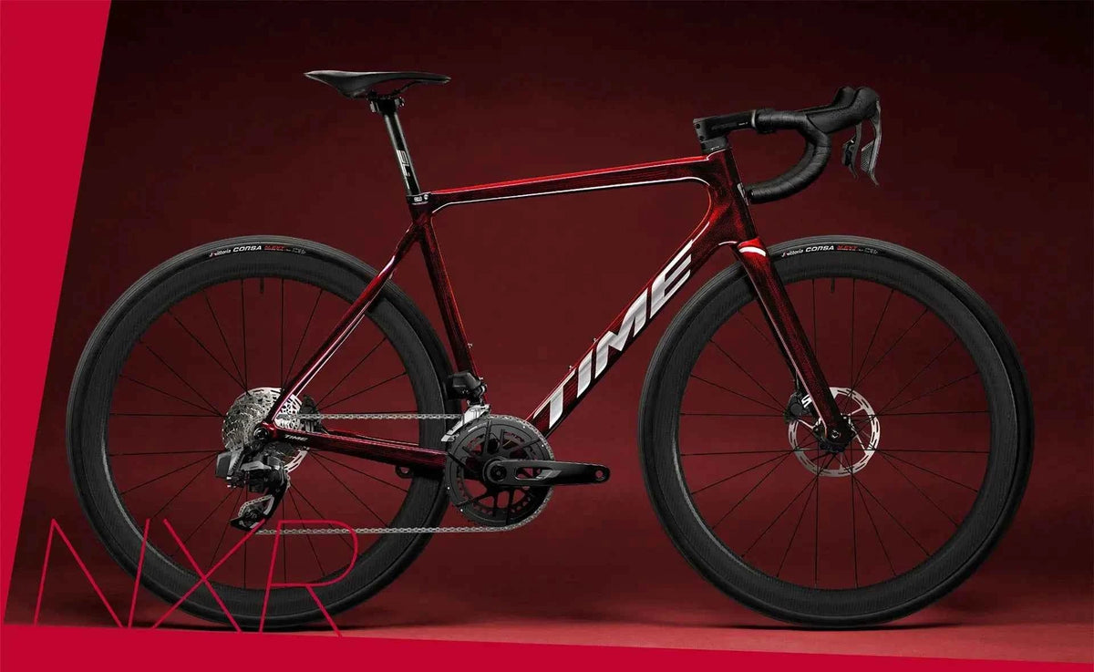 TIME NXR Road Frameset (Ruby) - Pedal Passion