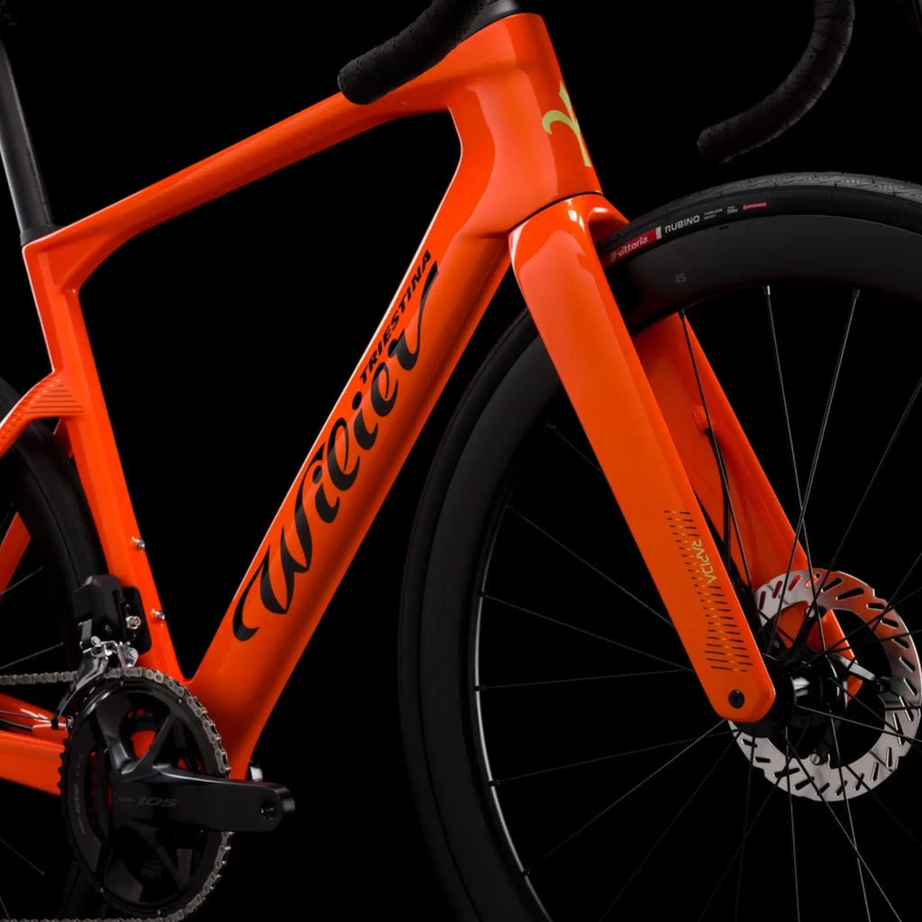 Wilier Rapida Frameset + Cockpit or Complete Bike (Midday Orange) - Pedal Passion